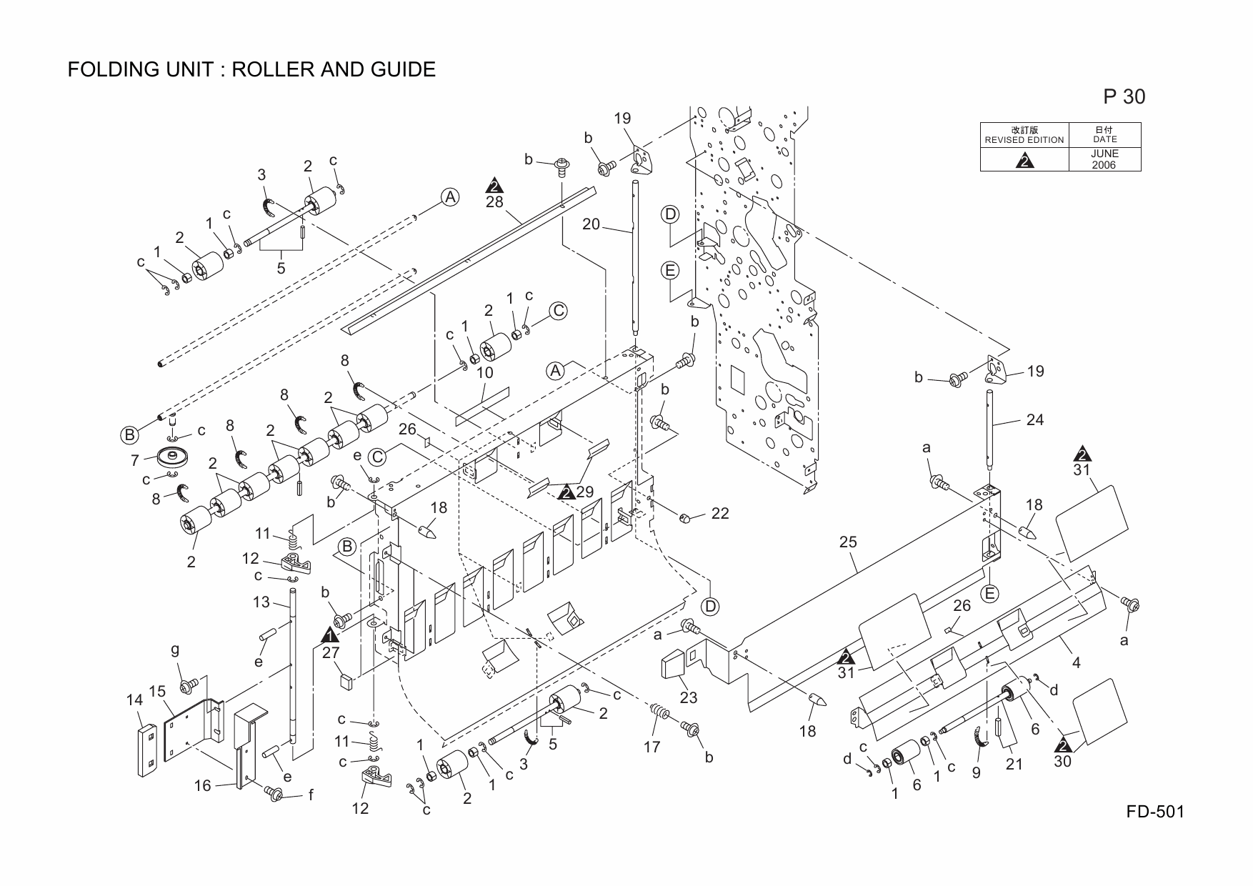 Konica-Minolta Options FD-501 15AG Parts Manual-4